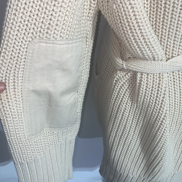 Oversized Cream Cardigan - Picture 3 of 6